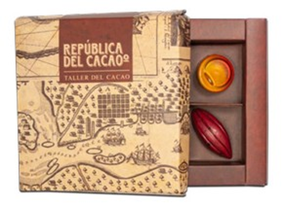 República del Cacao – Assorted Fine Chocolate Bonbons (Handcrafted) (Pack of 4)