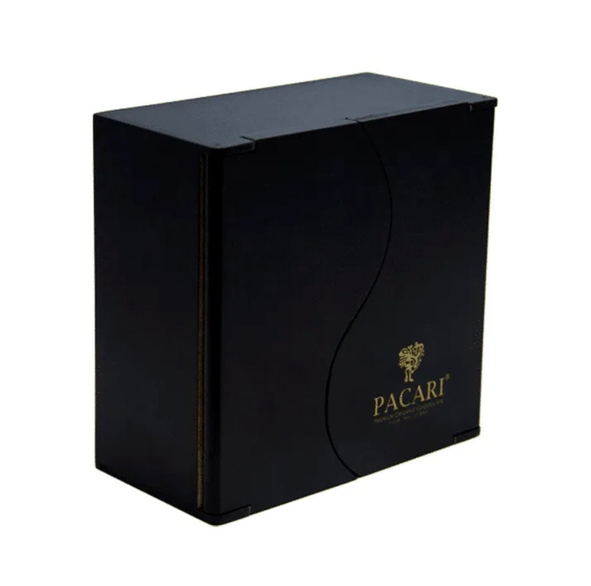 Black Wooden Box (8 Chocolate Bars + 2 Covered Fruit)