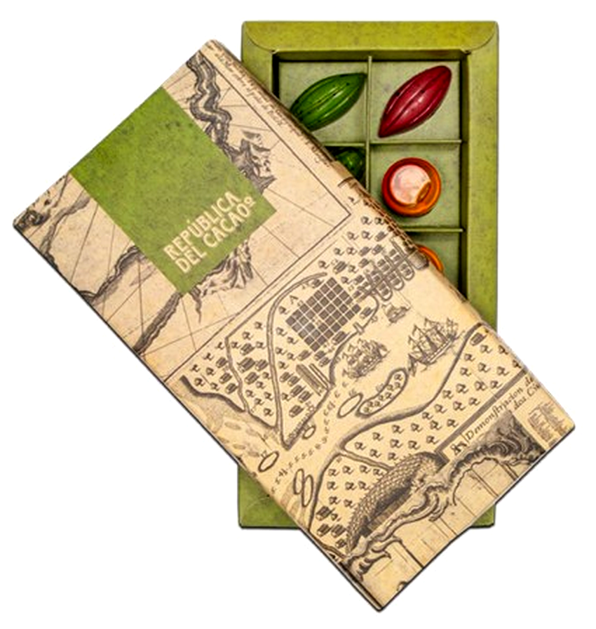 República del Cacao – Assorted Fine Chocolate Bonbons (Handcrafted) (Pack of 10)